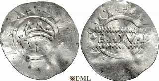 Денарий, Германия, Нижняя Лотарингия, Gf. Bruno III (1050-1057), Frisian imitations