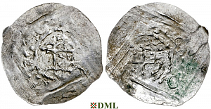 Денарий, Германия, Швабия, Adalrich II (1025-1040), м.д. Basel, Dbg. 979