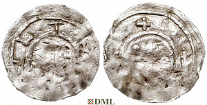 Денарий, Польша, Mieszko II (1013-1025)