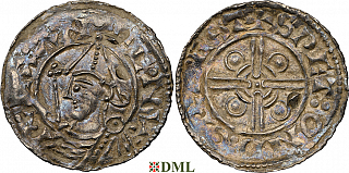 Денарий, Англия, Cnut  (1016-1035), м.д. Dorchester, монетарий Swet, North 787