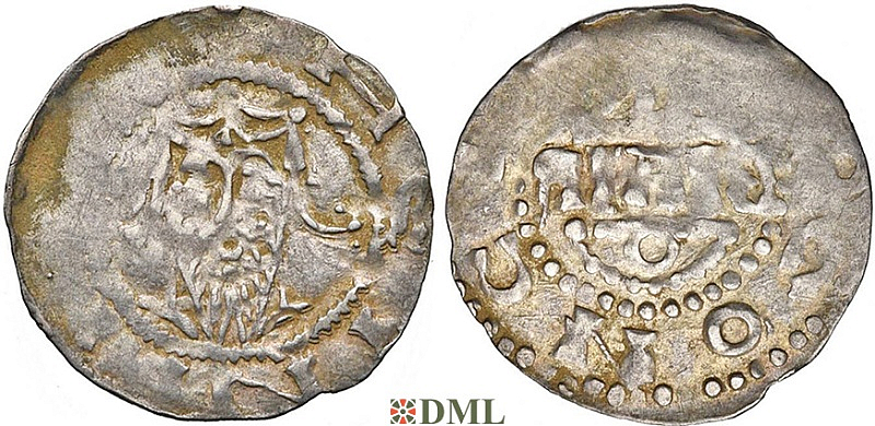Денарий, Германия, Франкония, Heinrich III (1039-1056), Bardo (1031-1051), м.д. Mainz, Dbg. 805
