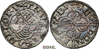 Денарий, Англия, Cnut (1016-1035), м.д. Exeter, монетарий God, North 781