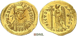 Солид, Византия, Zeno (474-491), м.д. Constantinople