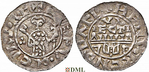 Денарий, Германия, Нижняя Лотарингия, B. Wilhelm (1054-1076), м.д. Utrecht, Ilisch 2000, 10.5