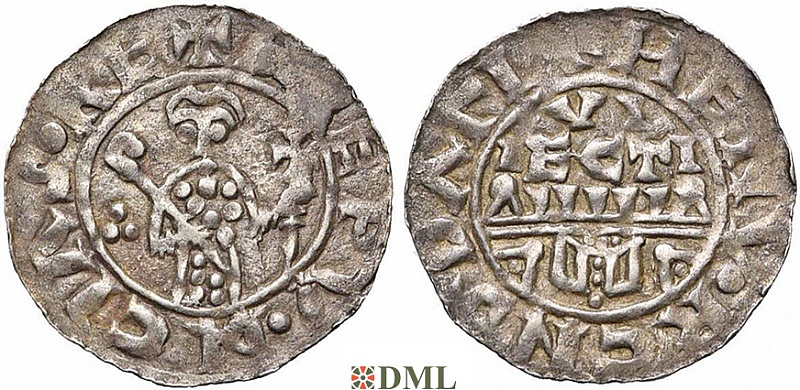 Денарий, Германия, Нижняя Лотарингия, B. Wilhelm (1054-1076), м.д. Utrecht, Ilisch 2000, 10.5