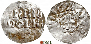 Денарий, Германия, Нижняя Лотарингия, Gf. Wichmann III (994-1016), unknown mints, Ilisch 2000, 20.2