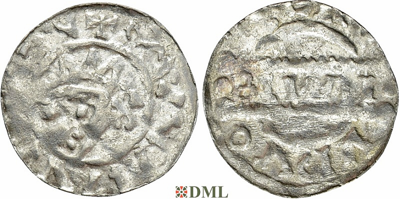 Денарий, Германия, Нижняя Лотарингия, Gf. Bruno III (1050-1057), Frisian imitations