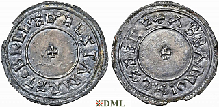 Денарий Англия, Æthelstan (924-939), м.д. Chester, монетарий Abba, North 672