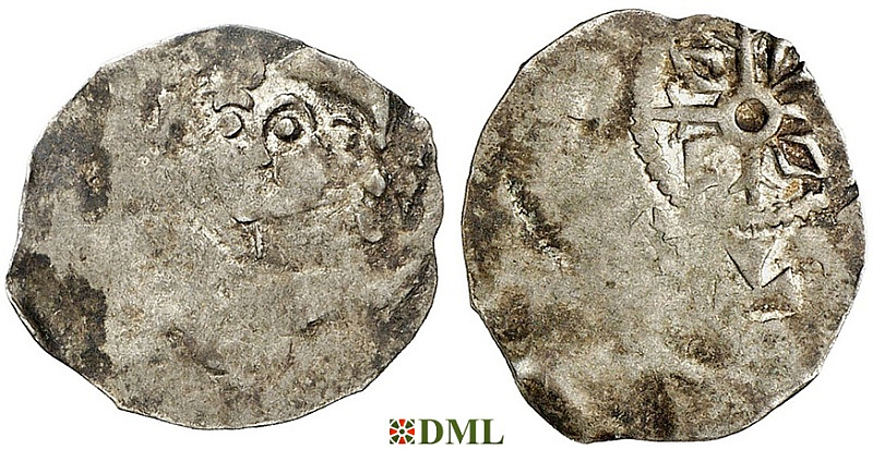 Денарий, Германия, Нижняя Лотарингия, Albert II (1031-1063), м.д. Dinant, Ilisch 2014, 30.9
