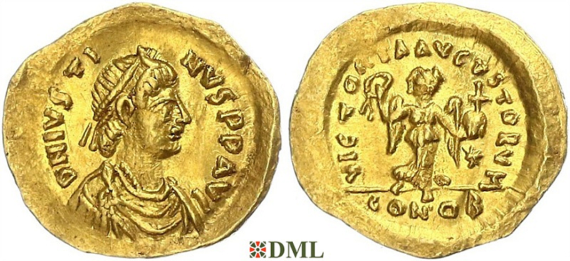 Тремисс, Византия, Justinian I (527-565) , м.д. Constantinople