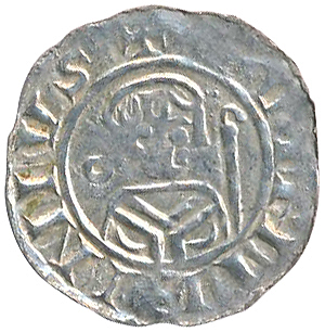 Денарий, Германия, Нижняя Лотарингия, B. Wilhelm (1054-1076), м.д. Groningen, Ilisch 2000 18.10