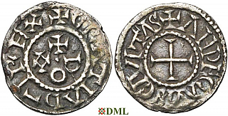 Обол, Каролинги, Eudes (887-898), м.д. Angers, Depeyrot 44