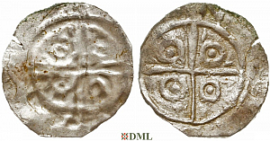 Денарий, Польша, Boleslaw I (992-1025), тип Princes Polonie