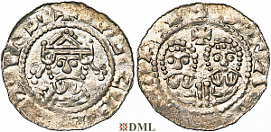 Денарий, Германия, Нижняя Лотарингия, Gf. Egbert II (1068-1090), м.д. Stavoren, Ilisch 2000, 22.1