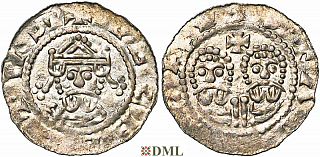 Денарий, Германия, Нижняя Лотарингия, Gf. Egbert II (1068-1090), м.д. Stavoren, Ilisch 2000, 22.1