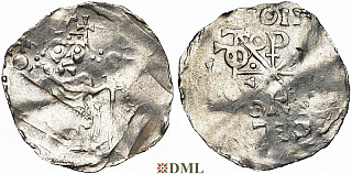 Денарий, Германия, Нижняя Лотарингия, Heinrich III (1046-1056), м.д. Celles, Ilisch 2014, 28.3