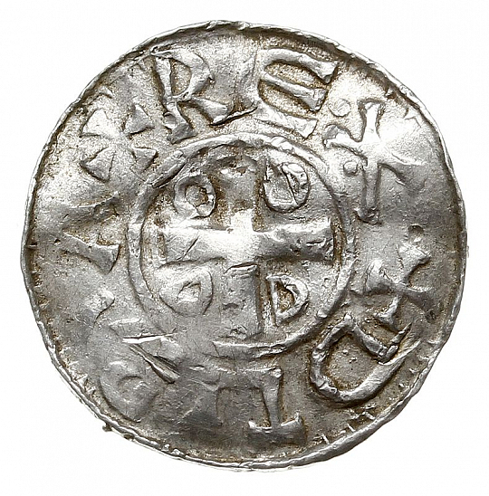 Денарий, Германия, Саксония, Нижняя Саксония, Otto III (983-1002), type OAP