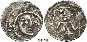 Денарий, Германия, Нижняя Лотарингия, Anonymous bishop, м.д. Maastricht, Ilisch 2014, 39.14