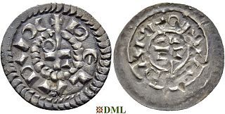 Денарий, Венгрия, Bela I (1048-1060)