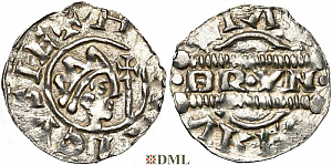 Денарий, Германия, Нижняя Лотарингия, Bruno III (1050-1057), м.д. Leeuwarden, Ilisch 2000, 21.14