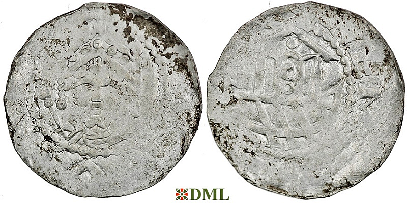 Денарий, Германия, Франкония, Heinrich III (1039-1046), м.д. Speyer, Dbg. 830