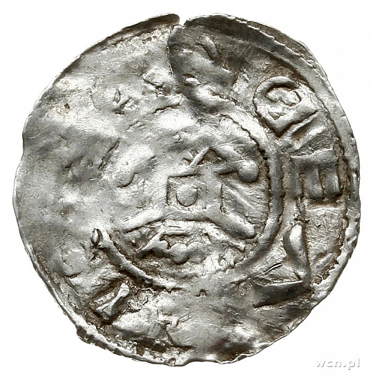 Денарий, Германия, Швабия, Ulrich I (1002-1026), м.д. Chur, Dbg. 1680