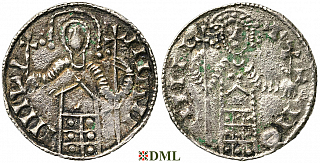Денарий, Дания, Sven Estridsen (1047-1075), м.д. Lund, Hbg. 4