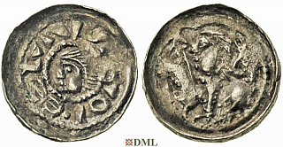 Денарий, Польша, Bolesław II (1058-1080)