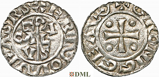 Денарий, Германия, Нижняя Лотарингия, B. Bernold (1040-1054), м.д. Groningen, Ilisch 2000 18.3