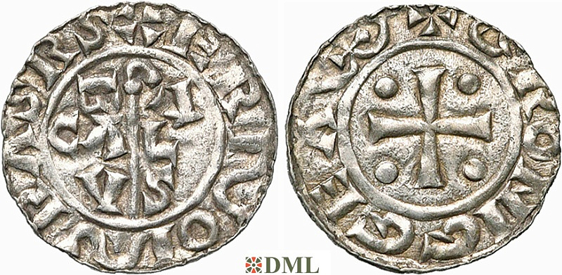 Денарий, Германия, Нижняя Лотарингия, B. Bernold (1040-1054), м.д. Groningen, Ilisch 2000 18.3