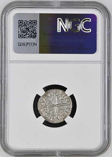 Денарий, Англия, Cnut (1016-1035), м.д. Lincoln, монетарий Bruntat, North 781