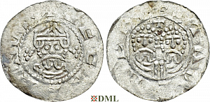 Денарий, Германия, Нижняя Лотарингия, Gf. Egbert II (1068-1090), м.д. Stavoren, Ilisch 2000, 22.1