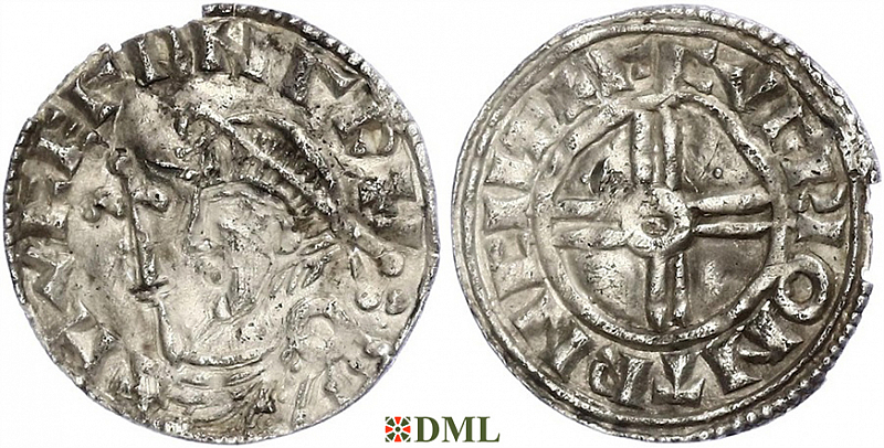 Денарий, Skandynawia, Anonymous bishop, Malmer 14.557
