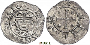 Денарий, Германия, Нижняя Лотарингия, Adalbert (1043-1072), м.д. Jever