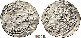 Денарий, Германия, Саксония, Heinrich IV (1056-1084), м.д. Goslar, Dbg. 670