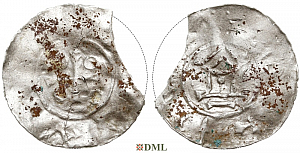 Денарий, Германия, Саксония, Нижняя Саксония, м.д. Goslar, type OAP