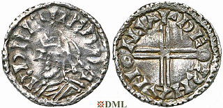 Денарий Англия, Edward III (1042-1066), м.д. London, монетарий Deorman, North 818