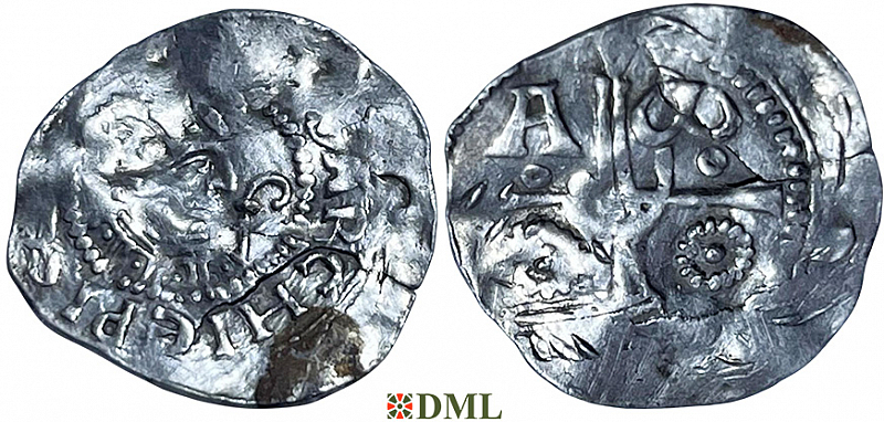 Денарий, Германия, Верхняя Лотарингия,  Udo von Nellenburg (1066-1078), м.д. Trier, Dbg. 477