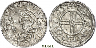 Денарий, Швеция, Anund (Jakob) Olofsson (1022-1050), м.д. Sigtuna, Malmer 14.313