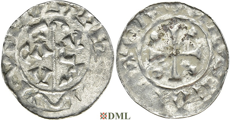 Денарий, Германия, Нижняя Лотарингия, B. Bernold (1040-1054), м.д. Groningen, Ilisch 2000 18.3