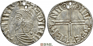 Денарий, Ирландия, Sihtric III (995-1036), м.д. Dublin, монетарий  Faeremin