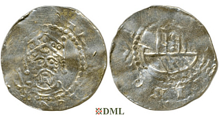 Денарий, Германия, Франкония, Kg. Heinrich III (1039-1046), м.д. Speyer, Dbg. 830