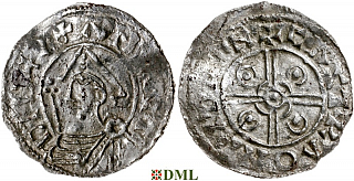 Денарий, Швеция, Anund (Jakob) Olofsson (1022-1050), м.д. Sigtuna, Malmer -