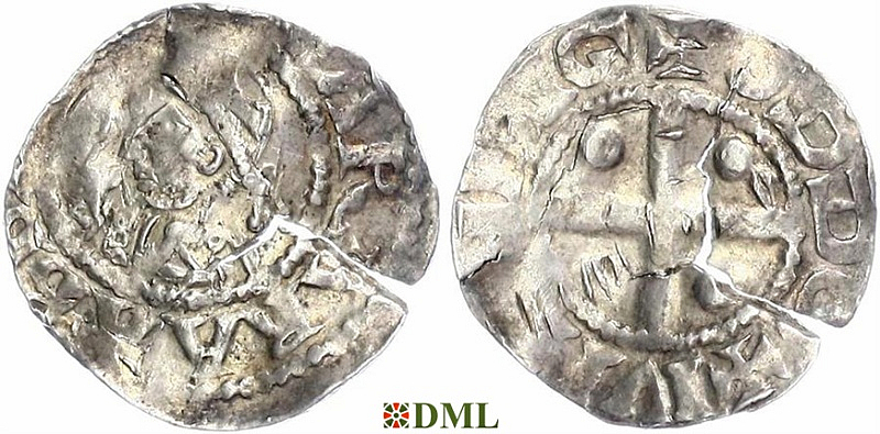 Денарий, Германия, Саксония, Saracho von Corvey (1056-1071), м.д. Corvey, Dbg. 737