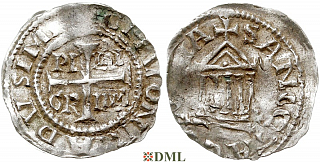 Денарий, Германия, Нижняя Лотарингия, Konrad II (1027-1039), Pilgrim (1027-1036), м.д. Koln, Dbg. 381
