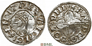 Денарий, Англия, Cnut (1016-1035), м.д. London, монетарий Eadnoth, North 781