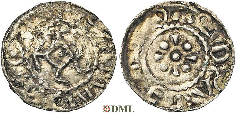 Денарий, Германия, Нижняя Лотарингия, Anonymous bishop, м.д. Luttich