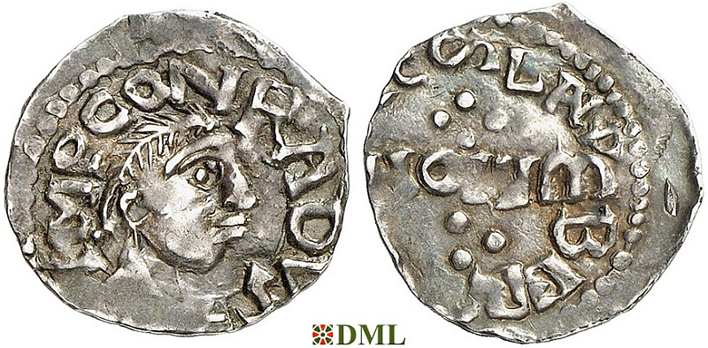 Денарий, Германия, Нижняя Лотарингия, Konrad II (1027-1039), м.д. Huy, Ilisch 2014 33.9