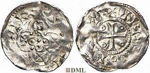 Денарий, Германия, Нижняя Лотарингия,  м.д. Brussel 