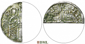 Денарий, Дания, Sven Estridsen (1047-1075), м.д. Lund, Hbg. 13